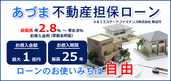 あづま不動産担保ローン